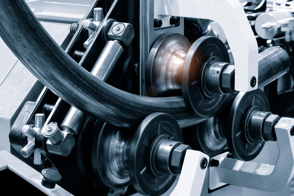 Industrial,device,for,bending,of,metal,pipes,and,plates,,industrial